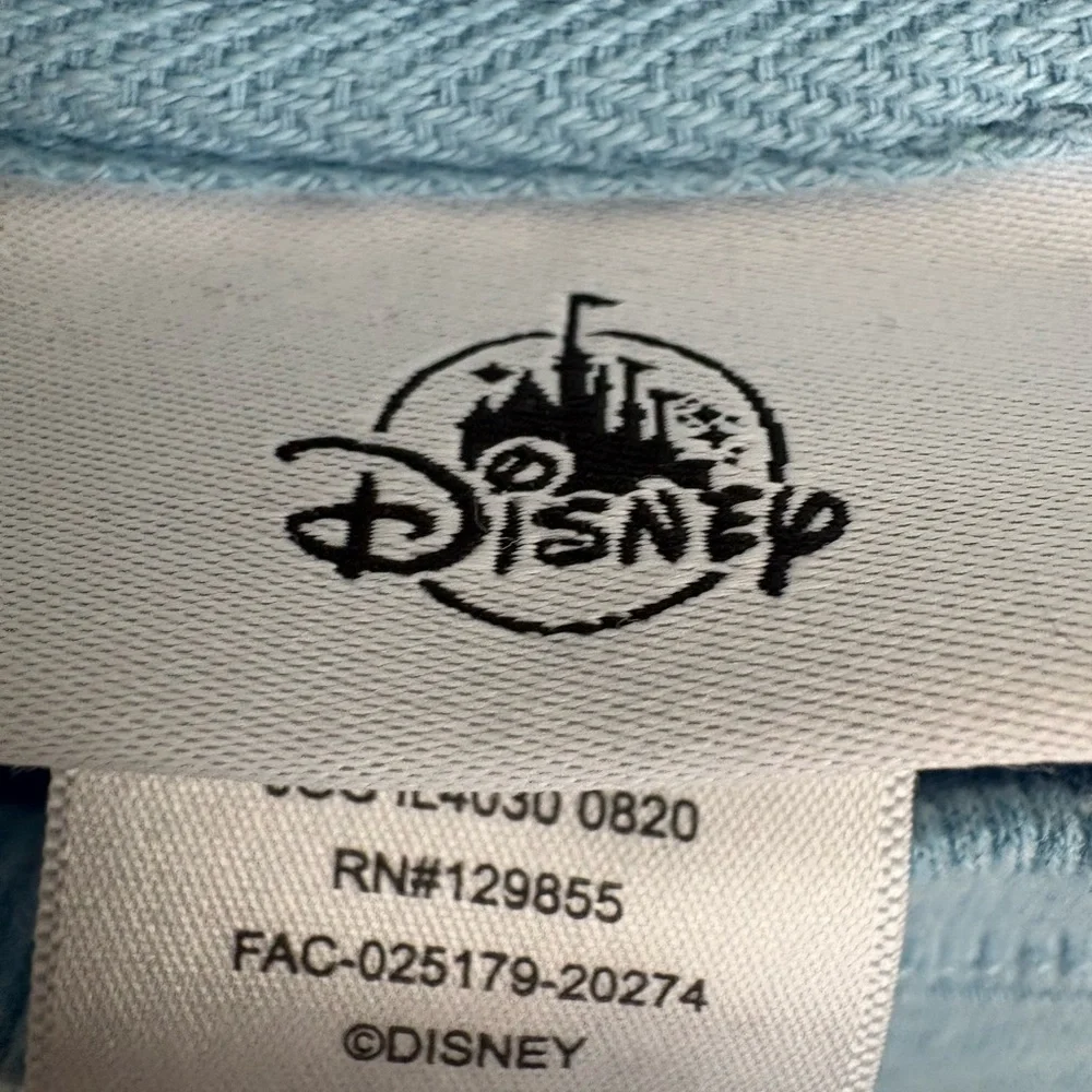 Disney Lilo & Stitch Blue Graphic Sweatshirt 3X Plus Size Pullover Cute Casual - Picture 4 of 5